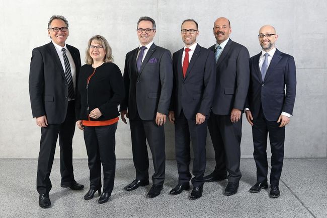 Die Hochschulleitung 2017 | © HTW Chur