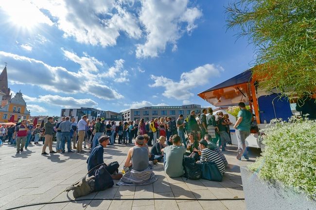 Im Rahmen der Immatrikulationsfeier der HNEE wird der Studienstart der neuen Studierenden gefeiert. 