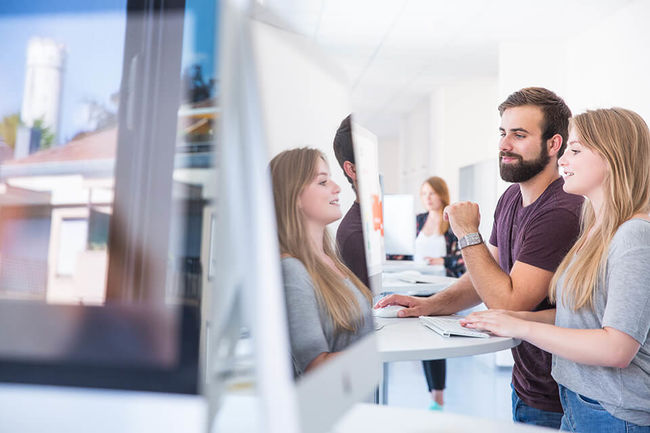 Eine moderne Ausstattung eröffnet Studierenden alle Möglichkeiten